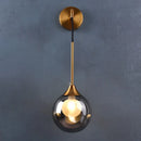 GobekUsa Glass Ball Gold LED Wall Sconce Modern Nordic Indoor Lamp Fixture
