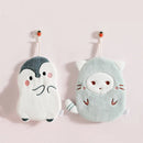 GobekUsa Cartoon Animals Microfiber Hand Towel Set