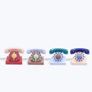 GobekUsa Cute Telephone Kitchen Timer: Mechanical 60 Min Wind-up Rotating Timer for Children