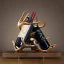 GobekUsa Buckhorn Wine Holder - Decorative Resin Antlers Bottle Rack
