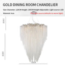 GobekUsa Crystal Tassel Pendant Light: Italian Postmodern Luxury for Bedroom & Restaurant