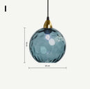 GobekUsa Glass Ball Lustre Pendant Lights - Modern Nordic Design for Kitchen, Bedroom, or Restaurant