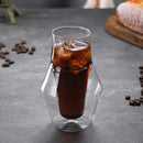 GobekUsa Latte Double Bottom Cup - Heat Resistant Glass Coffee Tea Tableware