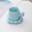 GobekUsa Diamond Porcelain Coffee Mug Set