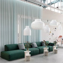 GobekUsa Japanese Nordic Design LED Silk Pendant Lights for Living Room and Restaurant