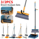 GobekUsa Household Broom Scoop Set: Folding Dustpan, Broom & Shovel, Water Wiper, Pet Hair Grabber