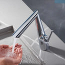 GobekUsa Brushed Gold Basin Faucet - Rose Gold Bathroom Sink Mixer Tap