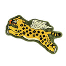 GobekUsa Flying Tiger Leopard Hand Tufted Rug 50x100cm Luxurious Animal Shaped Carpet