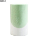 GobekUsa Green Cylinder Candle Holder Set for Romantic Home Decor