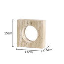 GobekUsa Arch Stone Geometry Ornament Modern Desk Decoration Artwork Statue Room Decor
