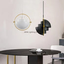 GobekUsa Iron Deformable Pendant Lamp for Home Decor LED Lighting