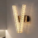 GobekUsa Crystal Wall Lamp: Elegant Lighting for Home, Hotel, or Office Decor