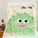 GobekUsa Lamb Fleece Cute Printed Blanket: Soft & Warm Double-Sided Throw Blanket