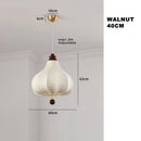 GobekUsa Japan LED Pendant Lights: Modern Chandelier for Living Room, Bedroom, Dining Room