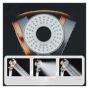 GobekUsa Dual Switch Shower Head, High Pressure, Beauty Transparent Handle, Stop Button