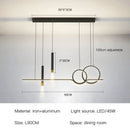 GobekUsa Black Gold Pendant Lamp | Modern Indoor Light for Dining Room & Kitchen