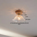 GobekUsa Copper Wood LED Ceiling Lamp Ceramic Modern Ceiling Lights for Home Decor