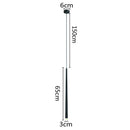 GobekUsa LED Minimalist Pendant Lamp - Black/White for Bedroom, Dining, Coffee Shop Lighting