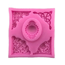 GobekUsa Lace Embossing Mold for Fondant, Chocolate, and UV Resin Crafts