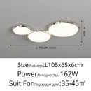 GobekUsa LED Chandelier Lights for Modern Indoor Living Room, Bedroom & Dining Room