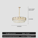 GobekUsa Crystal Chandelier: Modern Luxury Lighting for Home, Hotel, Restaurant