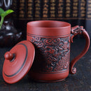 GobekUsa Dragon Phoenix Thermo Coffee Travel Mug Gift