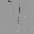 GobekUsa Industrial Nordic LED Pendant Light for Dining Room Decor