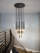 GobekUsa Conical LED Nordic Chandelier: Modern Designer Interior Decoration Lighting