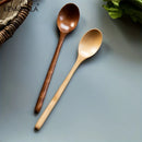 GobekUsa 4-Piece Wooden Spoon Set - Korean Style Natural Wood Soup Tableware