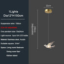 GobekUsa Bird Design LED Chandelier for Luxury Living Room and Restaurant