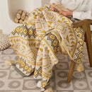 GobekUsa Ethnic Bohemian Blanket - Soft and Warm Wrap for Spring Picnics, Camping, and Home Decor