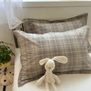 GobekUsa Korean Floral Cotton Pillowcase 40x60cm, 48x74cm, 50x80cm, Home Cushion Cover