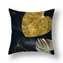 GobekUsa Ginkgo Leaves Print Sofa Pillowcase 45x45cm Modern Nordic Chair Cushion Cover