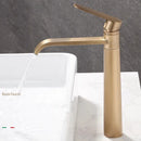 GobekUsa Antique Bronze Basin Faucet Hot & Cold Brass Sink Mixer Tap