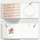 GobekUsa Guest Book & Pen Set - Elegant 9"x7" Wedding Message Notebook