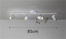 GobekUsa Ceiling Chandelier Black White LED Spotlight for Living Room Bedroom Dining