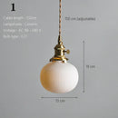 GobekUsa Japanese Ceramic Pendant Light Scandinavian Style Luxury Lamp