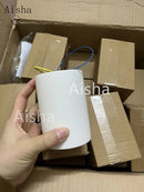 GobekUsa Cement LED Round Downlight: Minimalist Ceiling Spotlight for Living Room and Aisle
