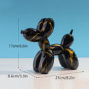 GobekUsa Balloon Dog Sculpture Modern Decor Black White Pink Room Figurines