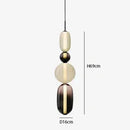 Nordic Colored Glass Pendant Light