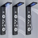 GobekUsa LED Shower Panel Tower Rain/Waterfall Massage Spa Jets Bathroom Column