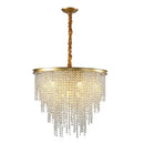 GobekUsa Crystal Chandelier: Modern Elegance for Living, Dining, and Bedroom