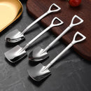 GobekUsa 4-Piece Stainless Steel Teaspoons Set for Coffee, Tea, Desserts & Ice Cream
