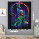 GobekUsa Good Luck Peacock Home Decoration Curtains for Happy New Year