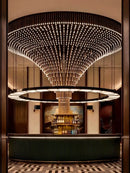 GobekUsa LED Chandelier: Custom Hotel Lobby Lighting Solution