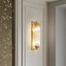 GobekUsa Crystal LED Gold Wall Sconce Modern Bedroom Decor Sconce Fixture