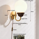 GobekUsa Japanese Style LED Wall Lights 4W for Home Bathroom Bedroom Mirror Lighting