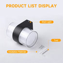 GobekUsa Courtyard LED Wall Light: Outdoor Porch Garden Bedroom Decorative Lighting Fixtures