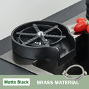 GobekUsa Glass Cup Washer: Automatic High Pressure Coffee Tea Cleaner Sink Tool