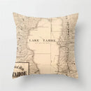 GobekUsa Black Camera Print Retro Cushion Cover for Home Sofa Chair
